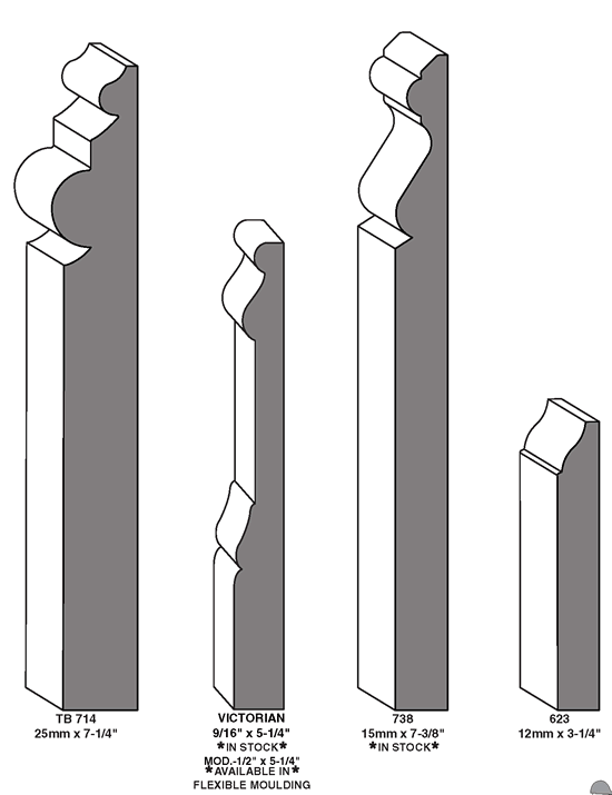 LDF Mouldings by Architectural Moulding and Millworks
